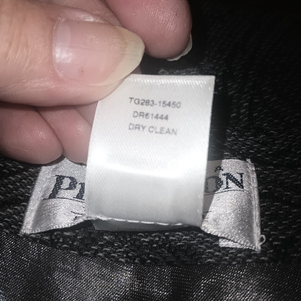 Pendleton Skirt Set Gray Baroque Pattern Vest & M… - image 8